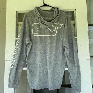 Men’s Vineyard Vines T-Shirt Hoodie (Size Medium)